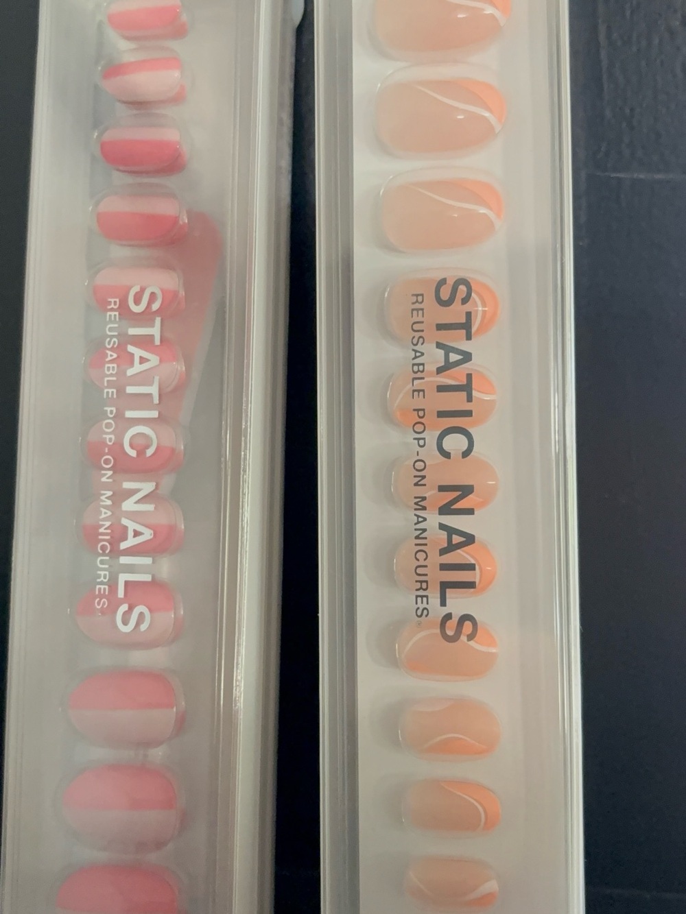 2 New Sets Static Nails